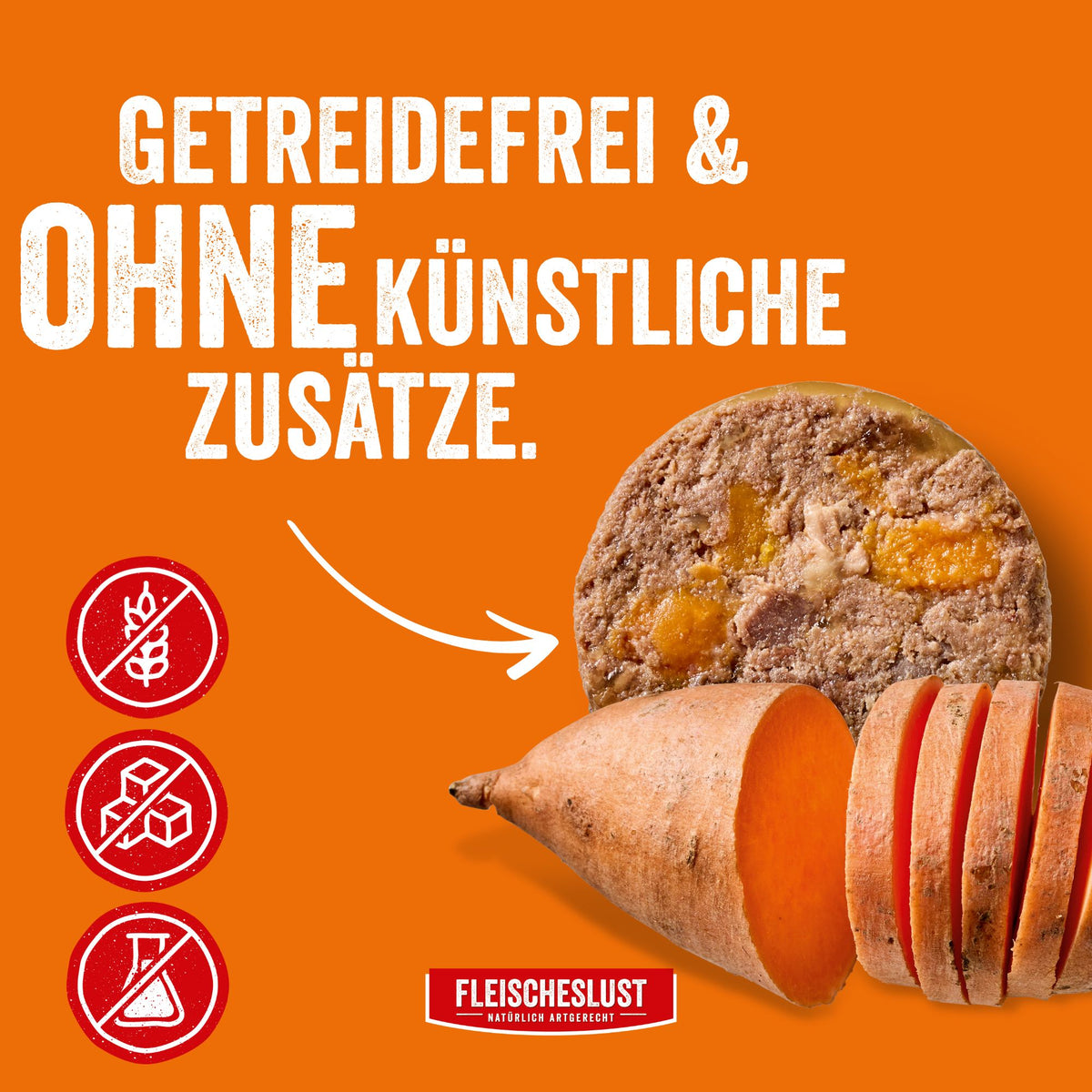 Magere Pute mit Süßkartoffel