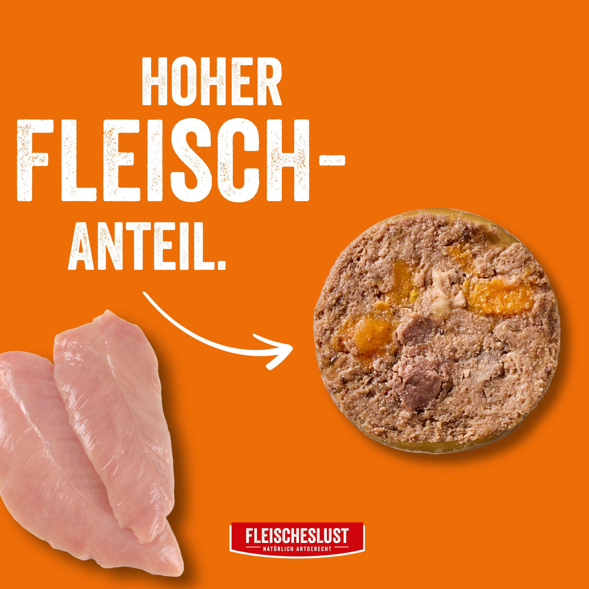 Magere Pute mit Süßkartoffel
