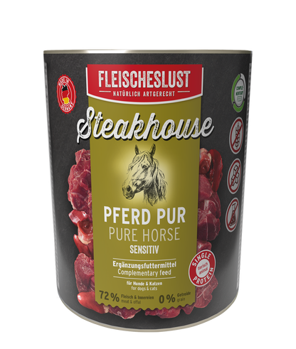 Steakhouse Pferd pur