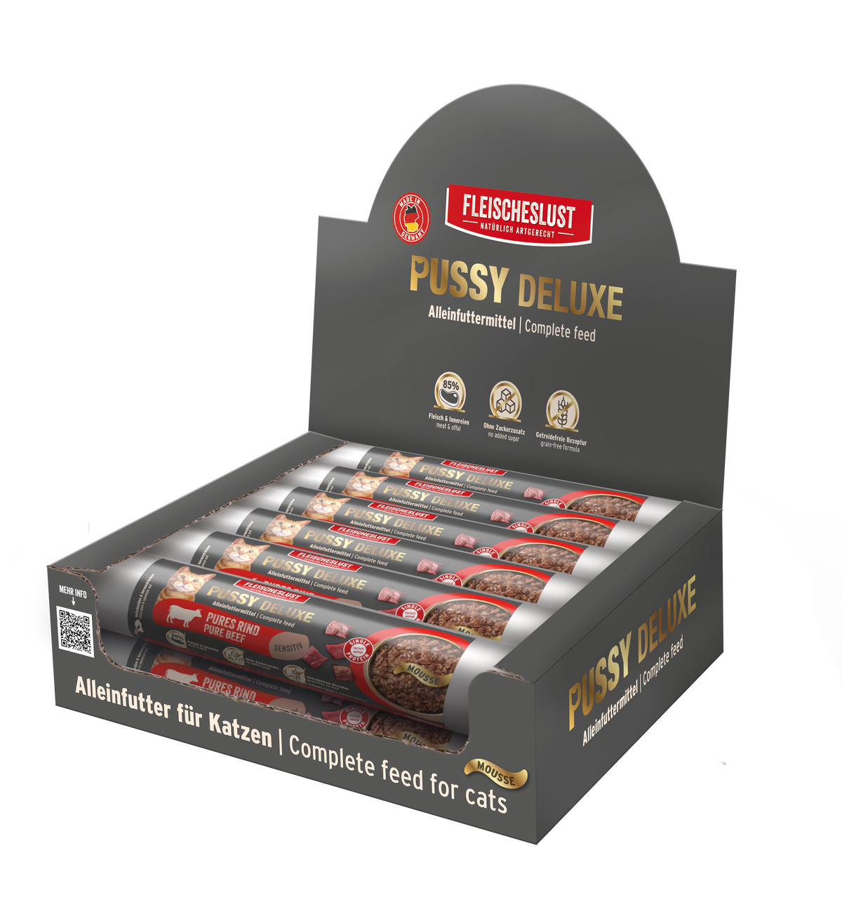 Pussy Deluxe Pures Rind Sensitiv