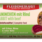 Futterbox Kaninchen mit Rind (6x800g) Alleinfutter