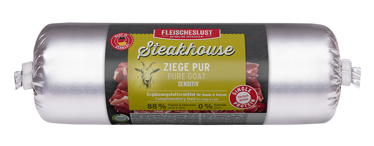 Steakhouse Ziege pur