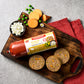 Saftige Pute mit körnigem Frischkäse & Erbse für Junioren
