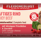 Saftiges Rind mit körnigem Frischkäse & Zucchini für Junioren