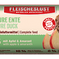 Pure Ente mit Apfel & Amarant