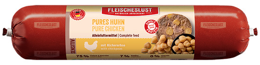 Pures Huhn mit Kichererbse