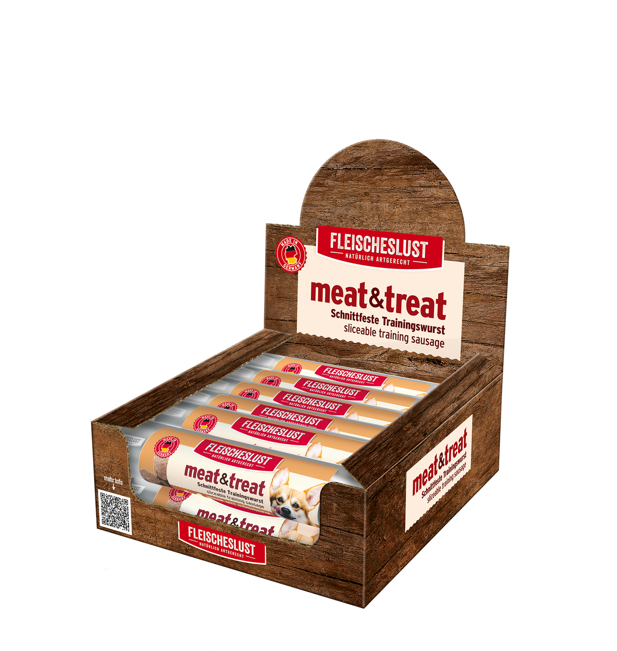 meat & treat Huhn mit körnigem Frischkäse