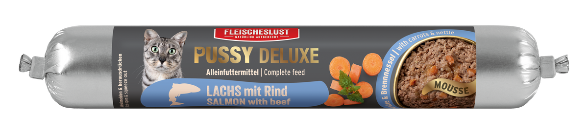 Pussy Deluxe Lachs mit Rind