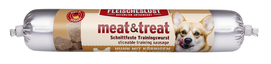 meat & treat Huhn mit körnigem Frischkäse